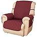 Deluxe Microfiber Recliner Chair Cover by OakRidge, Burgundy