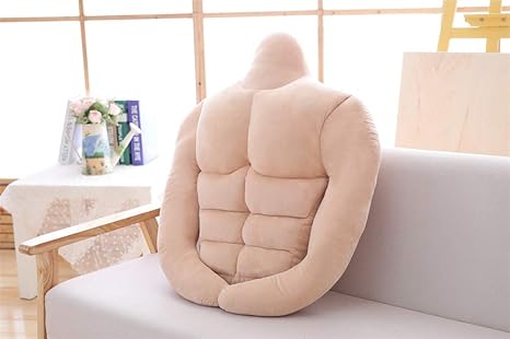 Amazon 筋肉男の腕枕 抱き枕 クッション 腕枕クッション マッチョ 女性人気 心地よく眠れる いつでも腕枕ができる 2way使用 男性の胸で癒やしてほしい 誕生日プレゼント No2 抱き枕 オンライン通販