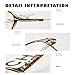 Vintage Retro Round Glasses Frame For Women Nerd Eyeglasses Frames Men Clear Fake Glasses Eyewear Oculos Optical Frame (Clear)