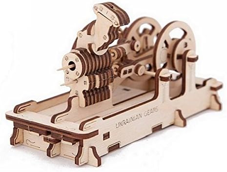 Ukrainian Gears Engine Mechanical 3D Puzzle Construction Set