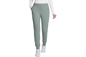 baleaf Women's Fleece Lined Pants Joggers Water Resistant Zipper Pockets Winter Thermal Golf Pants Cold Weather Gear