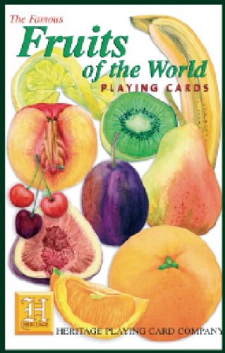 Heritage Playing Cards Fruits of the World Playing Cards