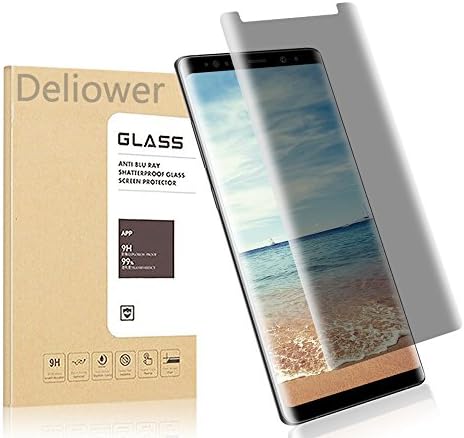 Deliower KKA102713 Privacy Screen Protector for Samsung Galaxy Note 8