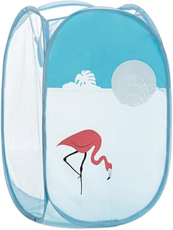 Pop-Up-Wäschekorb mit niedlichem Tiermotiv, faltbar, Wäschesammler aus