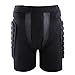 BeneU Unisexs Outdoor Sports Snowboard Skating Skiing Padded Short Protective Hip Butt Pad Protection Drop Resistance Roller Compression Shorts Pants