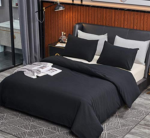 2 SORMAG+Washed+Comforter+Closure+Bedding