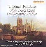 SACRED CHORAL WORKS BY THOMAS TOMKINS              image