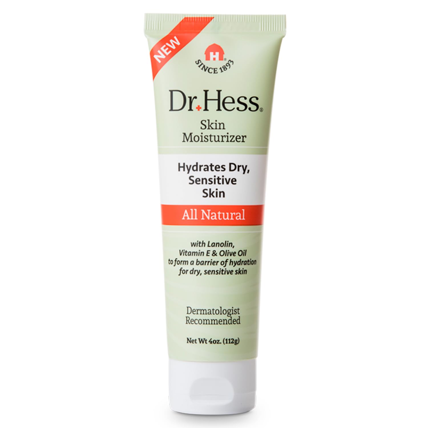 Dr. Hess Skin Moisturizer Hydrates Dry Sensitive Skin For Unisex 4 oz Moisturizer