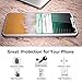 iPhone X Screen Protector,9H Hardness iPhone X Front Back Tempered Glass Screen Protector 5D Full Coverage(white)((1 Front and 1 Back)