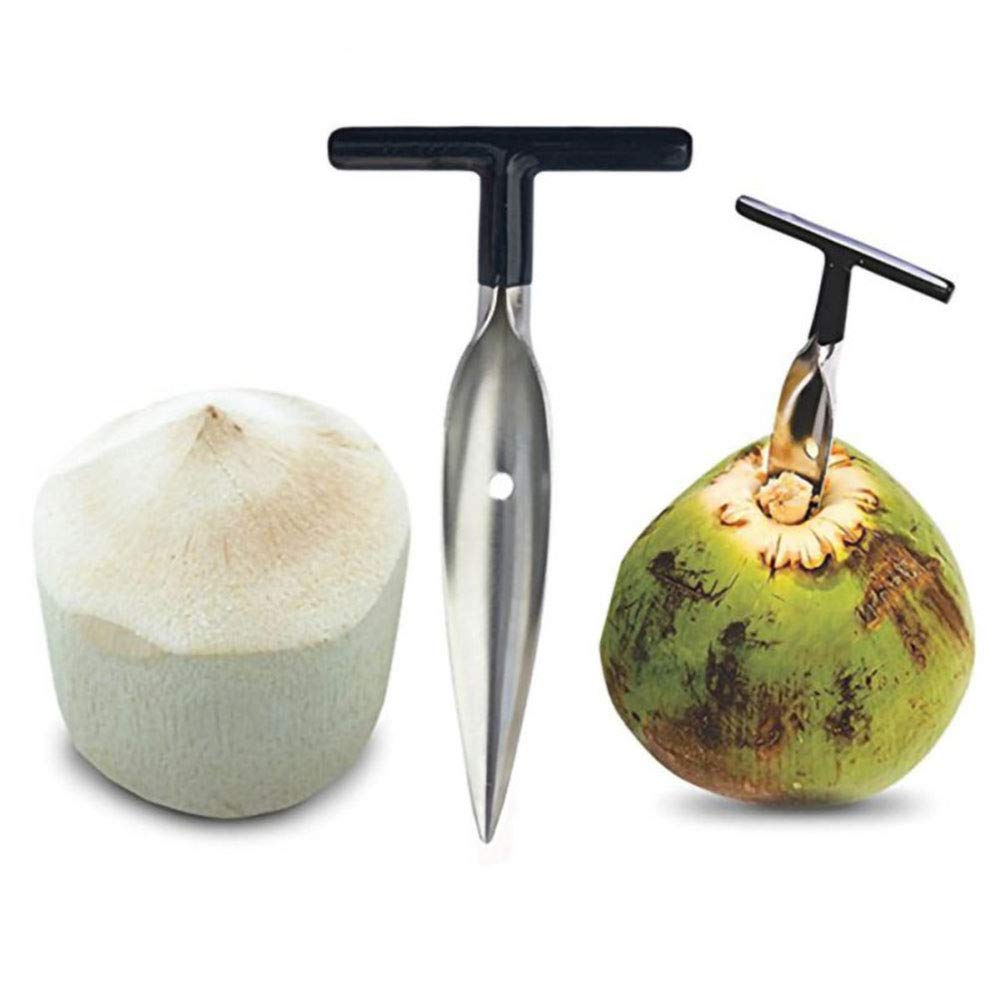 Leikance Stainless Steel Coconut Opener for Opening Fresh Green Coconut Water