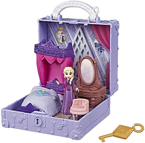 Amazon アナと雪の女王 おもちゃ エルサ ベッドルーム Popアドベンチャー ミニプレイセット フィギュア 人形 アナ雪 グッズ きせかえ人形 ハウス おもちゃ