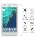 BONUM Google Pixel Screen Protector Ultra Clear 9H Anti-Scratch Tempered Glass,2.5D Rounded Edges Bubble-Free Install Glass Film - 2 Piece