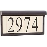 Sea Gull Lighting 9600-71 Address Light Fixture, Antique Bronze