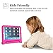 AVAWO Kids Case for iPad mini 1 2 3 - Light Weight Shock Proof Handle Stand Kids for iPad mini, iPad mini 3rd Generation, iPad mini 2 with Retina Display - Rose