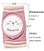 YoungVill Baby Crawling Knee Pads (2 Pairs)- Leg Protector for Toddler Boys and Girls - Pink and Grey