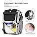 Raydem Diaper Bag Backpack, Multifunctional Baby Travel Carry on Backpack with Changing Pad, USB Charging Port Nappy Bag with Stroller Hooks for Mom Dad