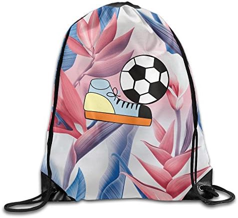 Soccer-ball Lightweight Drawstring Backpack Medicine