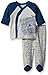 Rene Rofe Baby Boys' Little Bear 2 Piece Cardigan with Pant Set