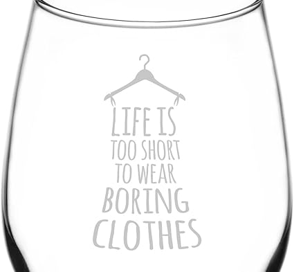 Elegante Mode Cintre Citation Inspiree Grave Au Laser 361 5 Gram Libbey Multi Usages Verres A Vin Taster Stylish Fashion Hanger Quotes Life Is Too Short To Wear Boring Clothes Amazon Fr Cuisine Elegante Mode Cintre Citation Inspiree Grave Au Laser 361 5 Gram Libbey Multi Usages Verres A Vin Taster Stylish Fashion Hanger Quotes Life Is Too Short To Wear Boring Clothes Amazon Fr Cuisine