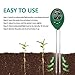 Adorma Soil pH Meter, 3-in-1 Soil Test Kit for Moisture,Light&pH Meter,Gardening Tool Kits, Great for Garden, Plants,Lawn, Farm,Indoor & Outdoor (Green)