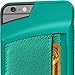 Smartish iPhone 6 Plus/6s Plus Wallet Case - Wallet Slayer Vol. 2 [Slim Protective Kickstand] Credit Card Holder for Apple iPhone 6s Plus/6 Plus (Silk) - Pacific Green