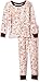 Burt's Bees Baby Little Kid Organic 2 Piece Pajama Set, Autumn Canopy, 5