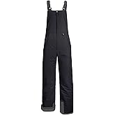 Boys And Girls Windproof Ski Pants Insulated Outdoor Cargo Snowboarding Salopettes With Reinforced Knees