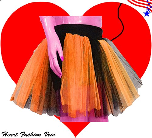 plus size orange tutu