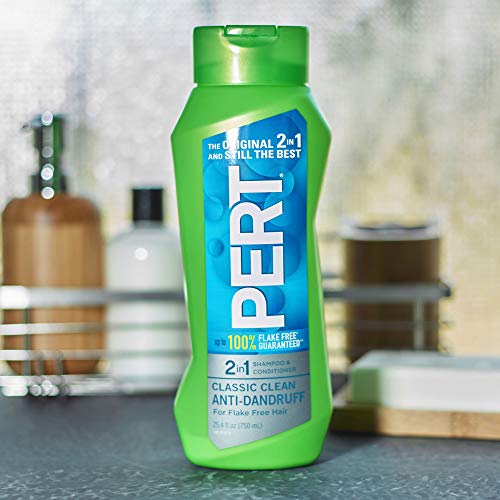 PERT 2in1 Classic Clean Anti Dandruff Shampoo and Conditioner 25.4oz