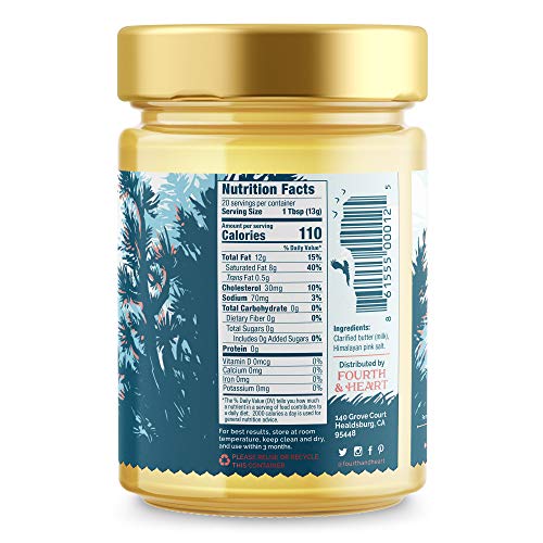 4th & Heart Himalyan Pink Salt Ghee, 9 Oz (Pack of 3) - Thumbnail 3