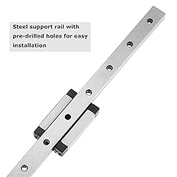 KGTCN MGN12 200mm Length Miniature Linear Rail