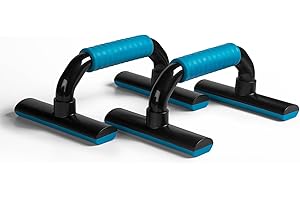 KYTO Push Up Bars Strength Training - Push Up Board with Counter Push-up Bracket Board with Non-Slip Sturdy Structure Portable for Home Fitness Training, Push Up Stands Handle for Floor Workouts