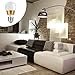 Plusmi LED Bulbs Light Bulbs, E27 5W Equivalent to 40W Incandescent Bulb,6500k,Cool White (Pack of 2)
