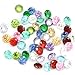Feilaiger 60pcs 5mm Crystal Birthstone Charms for Floating Charm Living Memory Lockets Pendant Necklace (Round 60pcs)
