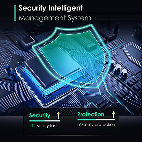 Joyzis Portable Power Station, 150Wh/40500mAh Backup Lithium Battery 110V/Peak 120W, Power Bank with AC outlet, Camping Generator, 4 DC,4 USB Outputs, LED for Home Emergency, Ultra Lightweight