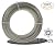 Muzata Stainless Aircraft Steel Wire Rope Cable For Railing ,Decking, DIY Balustrade, 1/8Inch,7x7,328Feet