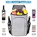 49 Cans Insulated Cooler Backpack, Leakproof Spacious Lightweight Soft Cooler Bag Backpack Cooler with Double Deck for Men Women to Work Beach Picnic Travel Trips, Greythumb 1