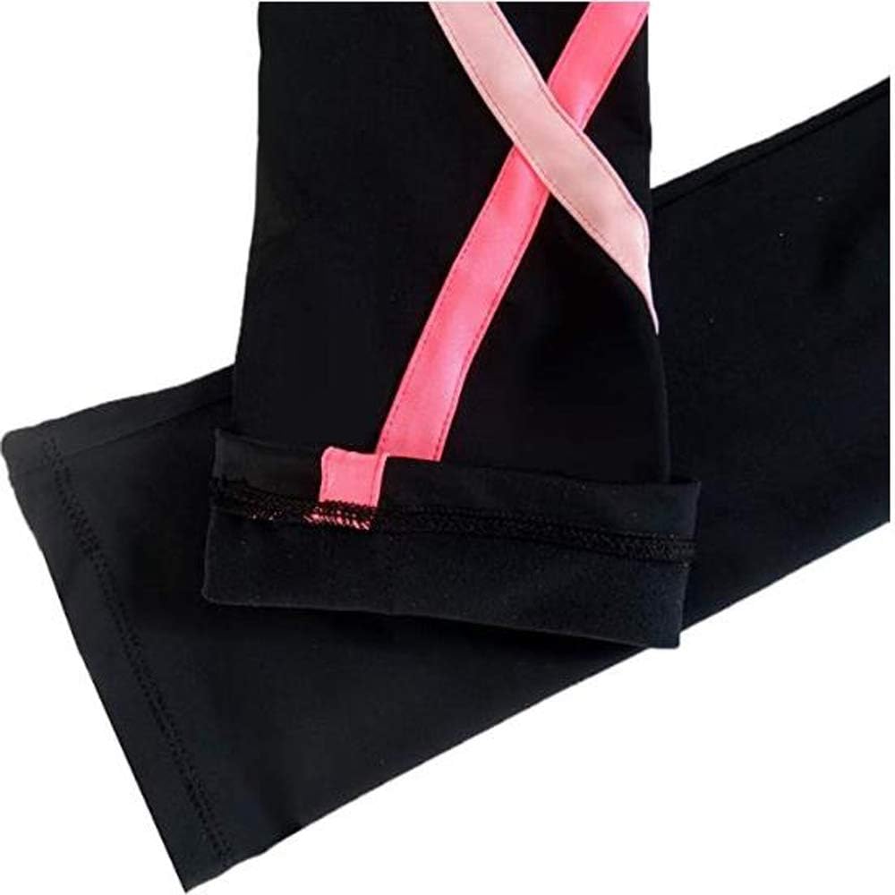 Girl's Skating Pants Figure Skating Training Pants Plus Velvet Skating Pants: Clothing