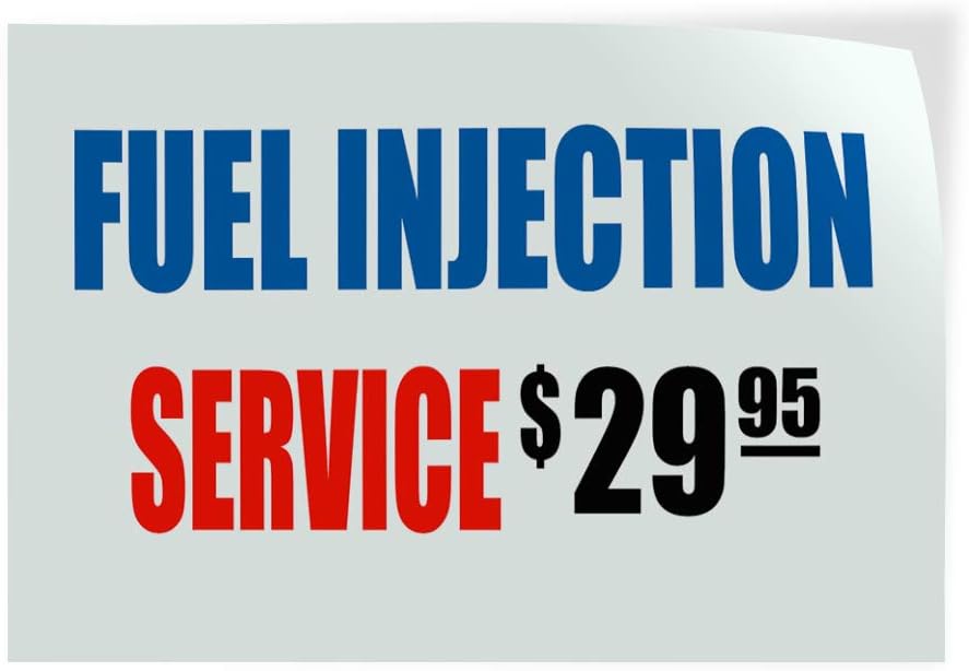 Decal Sticker Multiple Sizes Fuel Injection Service 29.95 Business