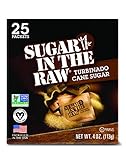 Sugar in the Raw Molasses, Turbinado cane sugar, 25 Count (Pack of 12)