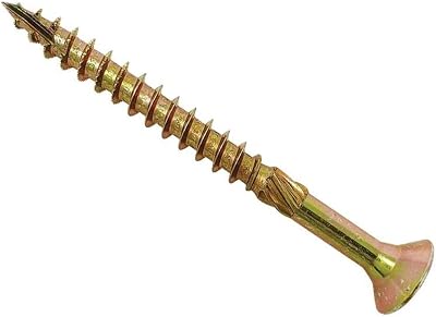 Forgefix Spectre Advanced Multi-Purpose Woodscrews 6.0 x 70mm Zinc Yellow