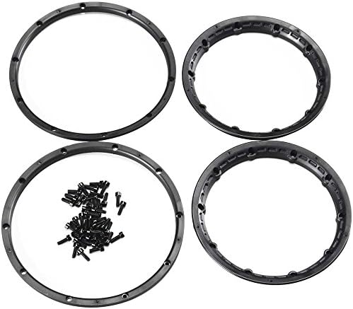 Hpi Racing 3271 Heavy Duty Wheel Bead Lock Rings Black (2 Wheels)