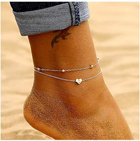 anklet bracelet initial