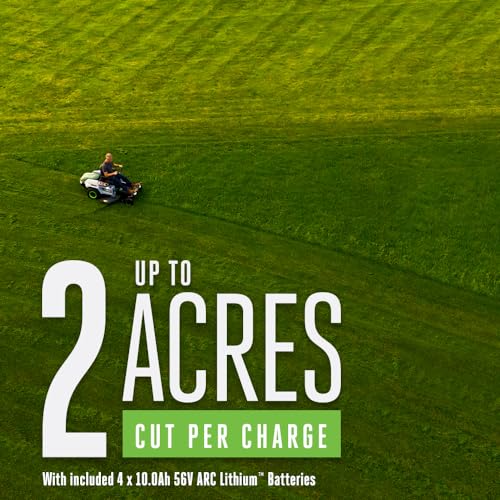EGO ZT4204L 56-Volt 42-Inch Z6 Zero Turn Riding Mower with Peak Power photo 8