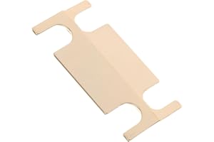 NIYANGLE 1 Pair 4-way Speaker Terminal Jumper Bar Copper Bridge Plates 57mm Straight Link for Bi-wiring
