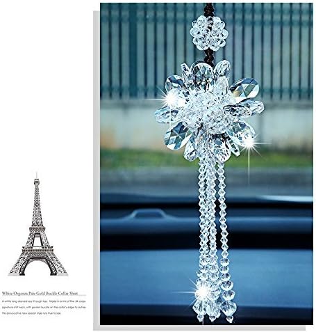 DuosunyHanging Chandelier Crystals Ball Prisms Fengshui Suncatcher Rainbow Pendant Maker Car Charm(Clear)