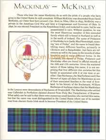 mckinley tartan kilt
