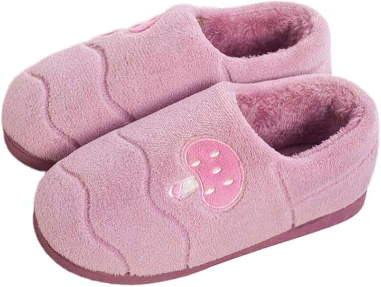 Mädchen Hausschuhe Größe 36 - Warme Fleece Booties Mit Fersenabdeckung