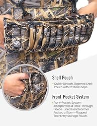 TIDEWE Hunting Wader, 5mm Neoprene Chest Waders