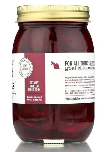 RICK’S PICKS PHAT BEETS, AROMATIC PICKLED BEETS, 15 OZ